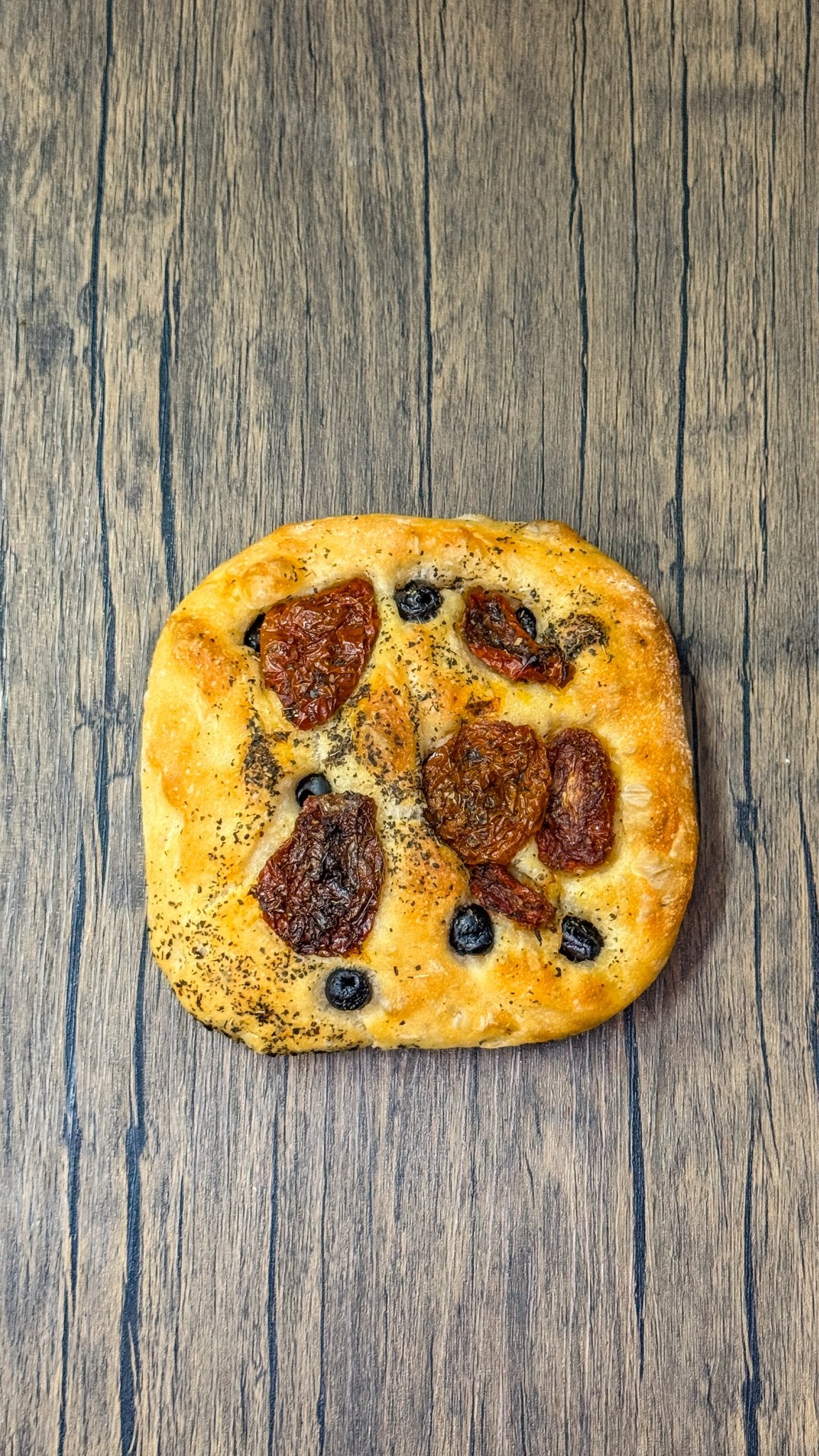 Focaccia - sundried tomato and olive 350gr