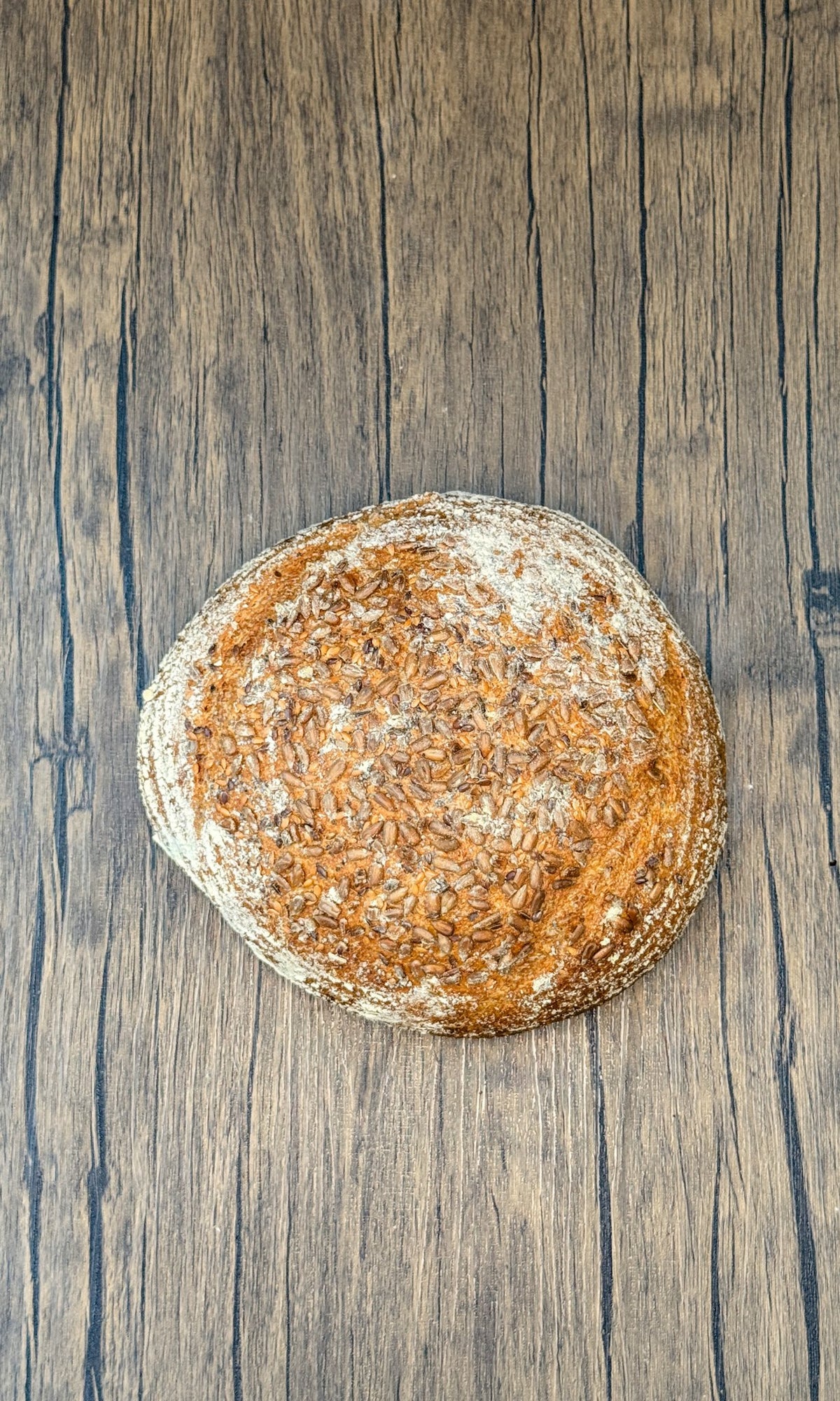 Wholemeal Seed Brown Round 500gr